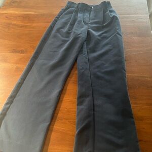 A&F Sloane Tailored Wide Leg Pant